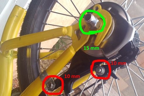 Nexus 3/Inter-M roller brake disconnection